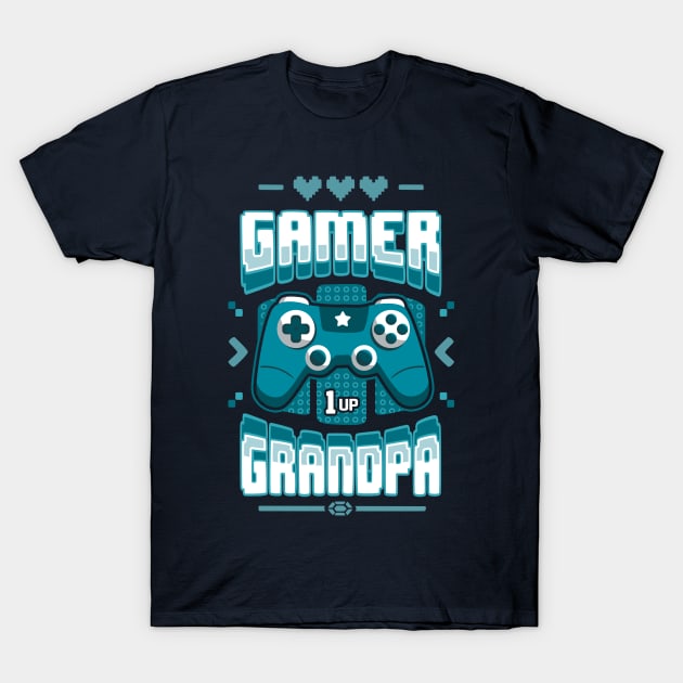 Gamer Grandpa T-Shirt by Olipop